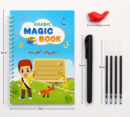 مجموعة الكتابة الذكية للأطفال اكتب، امسح وكرّر